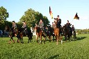 Auf dem Weg zur Siegerehrung
